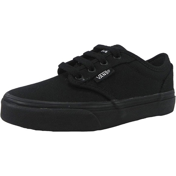 Vans Shoes - NEW VANS Atwood Low Sneakers Shoes All Black Women's Size 5 VANS Off The Wall